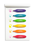 Lucky Cat Paw: Neon Scented Highlighters (Set of 6)