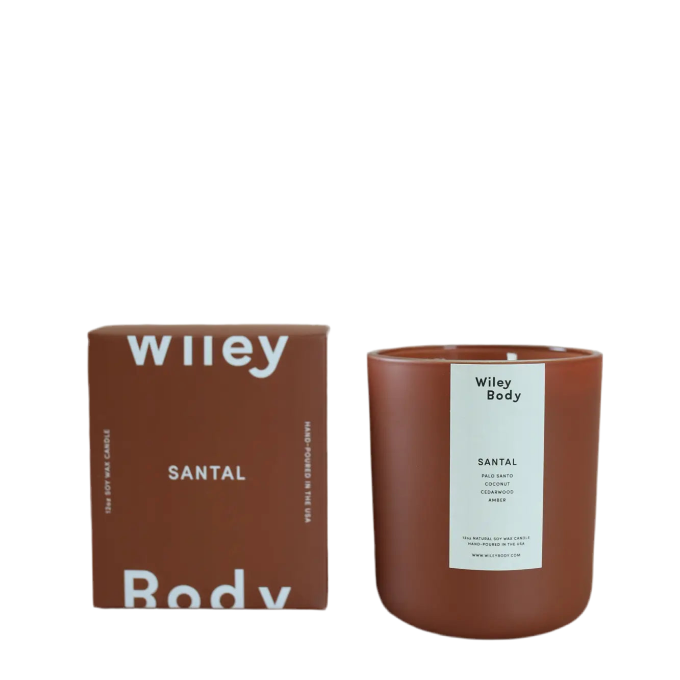 The Candle- Santal by Wiley Body