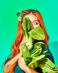 Bok Choy Hair Claw Clip