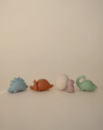 Dinos Mold Free Bath Play Set - 4 Pack by Mushie