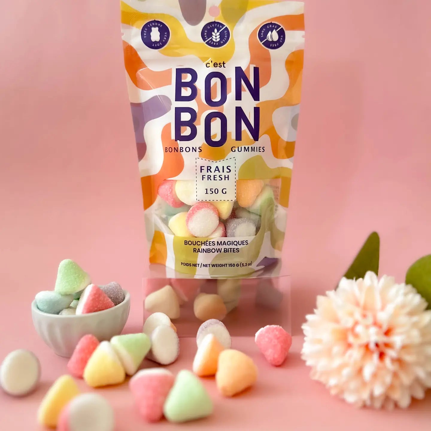 Rainbow Bites Gummies by La boîte à bonbons