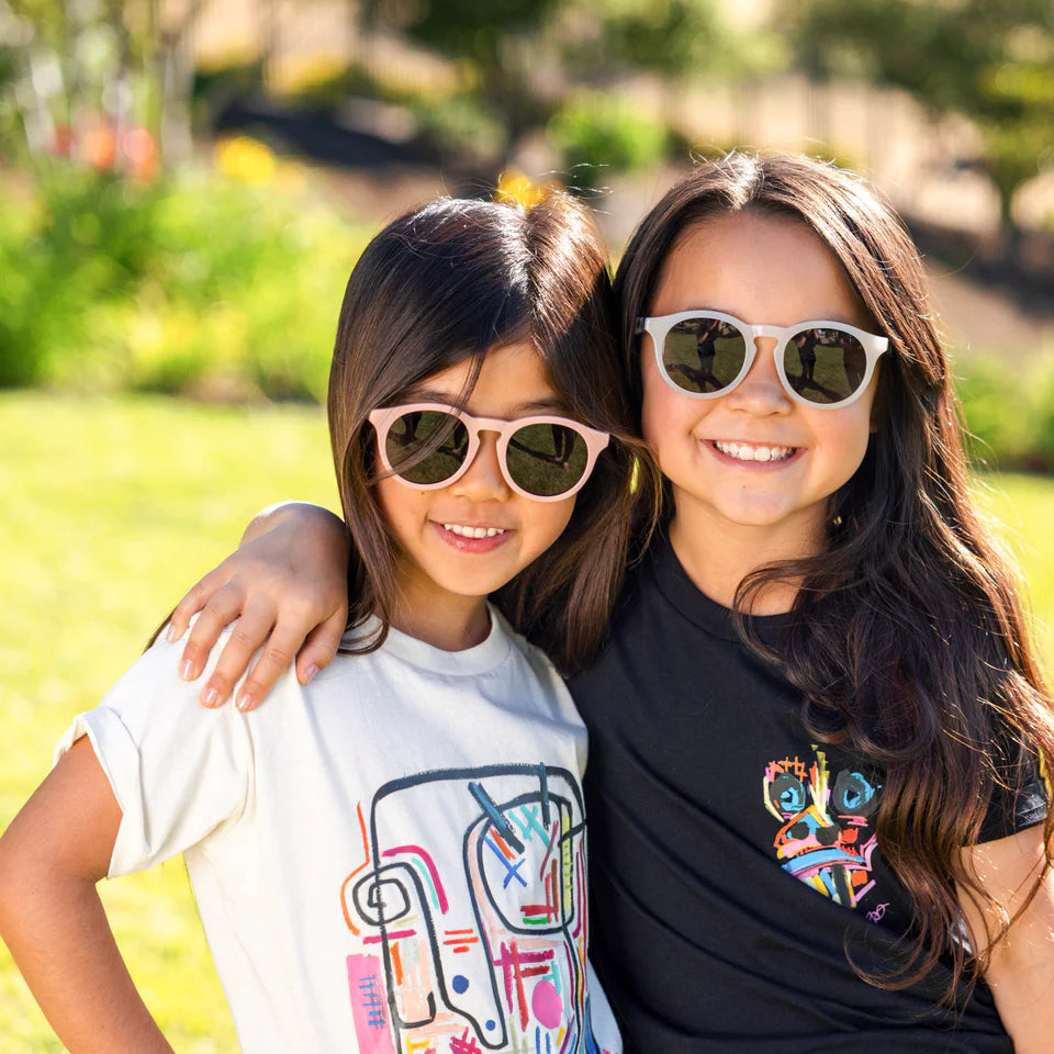 Lychee Cream Pacifica Frame Sunglasses by Miko Eyewear