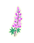 Lupine Sticker