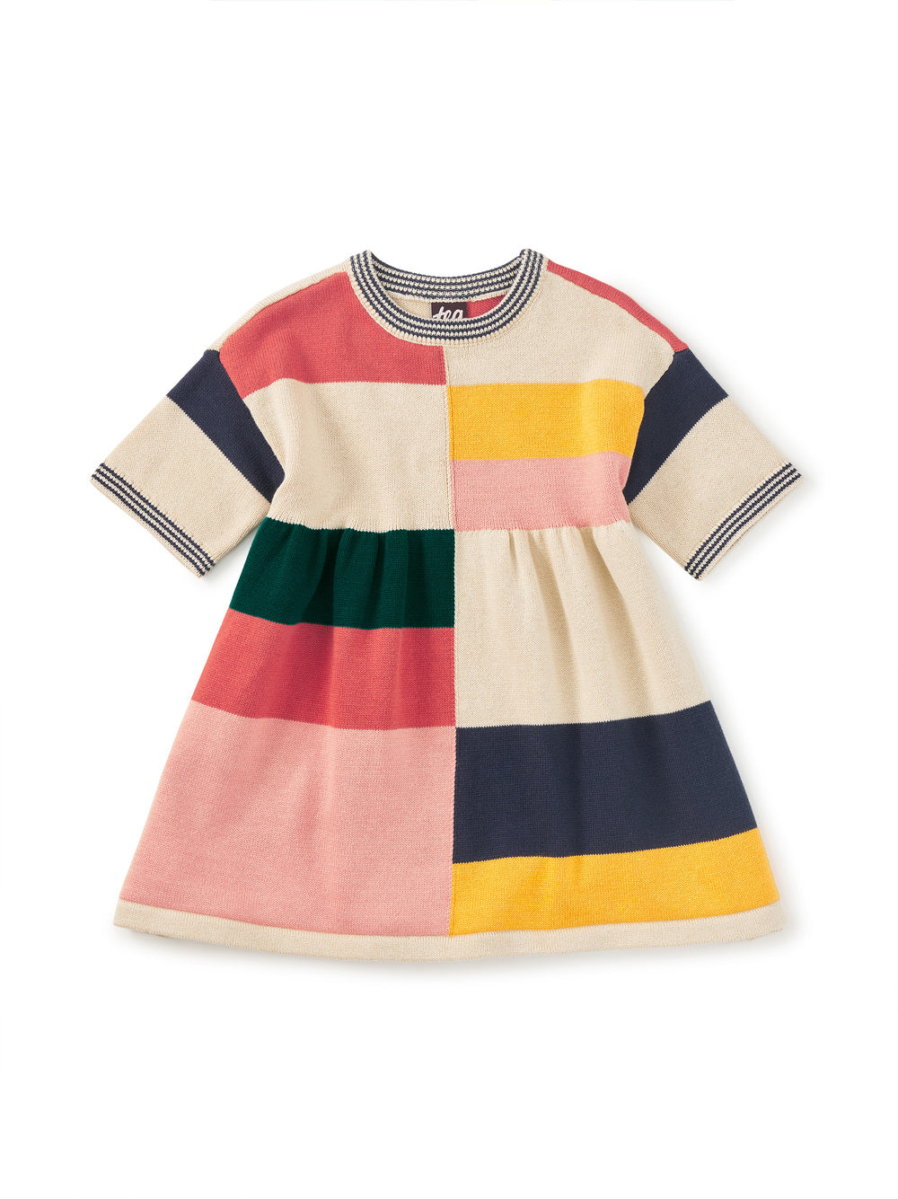 Colorblock Sweater Dress by Tea Collection