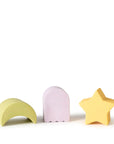 Kiko X Oli & Carol 3 Geometric Figures Baby Stacking Toy Blocks - Star Set by Kiko+gg