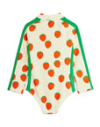 Strawberries AOP UV Swimsuit by Mini Rodini
