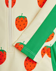 Strawberries AOP UV Swimsuit by Mini Rodini