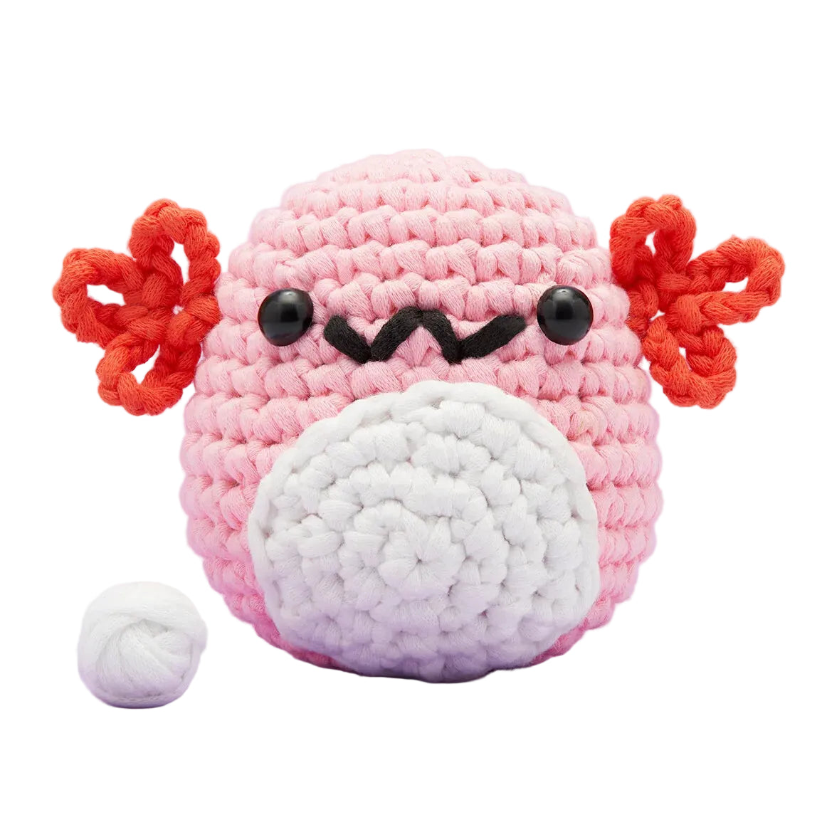 Strawberry the Axolotl Crochet Kit – Mochi Kids