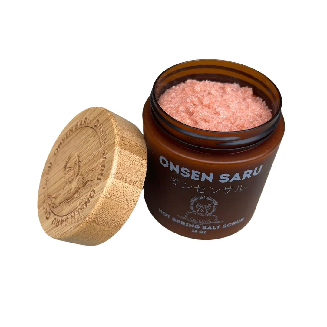 Onsen Saru Hot Spring Salt Scrub by Miyashiro Studio