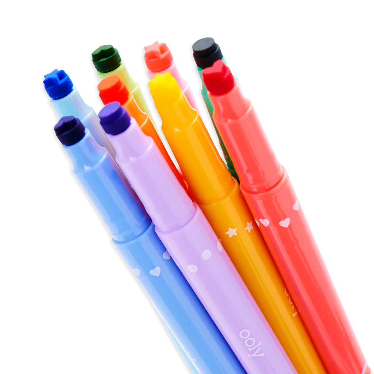 Confetti Stamp Double-Ended Markers by Ooly