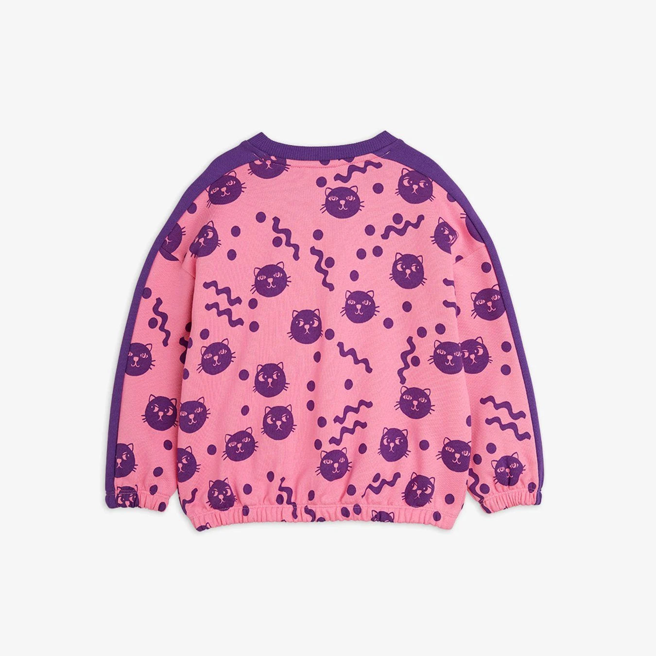 SALE Squiggly Cats Sweatshirt-Pink by Mini Rodini