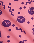 SALE Squiggly Cats Leggings-Pink by Mini Rodini