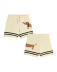 SALE Dog Stripes Sweatshorts by Mini Rodini