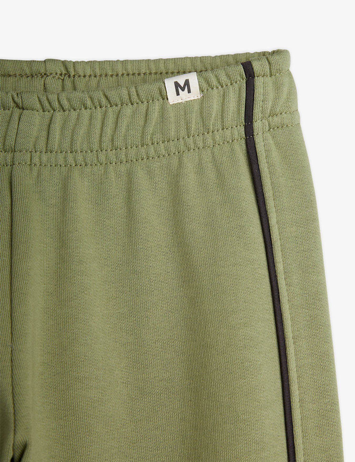 Piping Sweatpants - Green by Mini Rodini