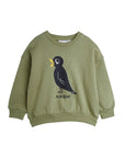 Green Blackbird Sweatshirt by Mini Rodini