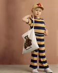 Block Stripe Pants by Mini Rodini