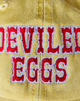 Deviled Eggs Foodie Adult Dad Hat by The Silver Spider
