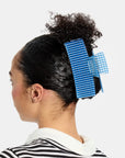 Jumbo Box Claw Blue Lattice by Chunks