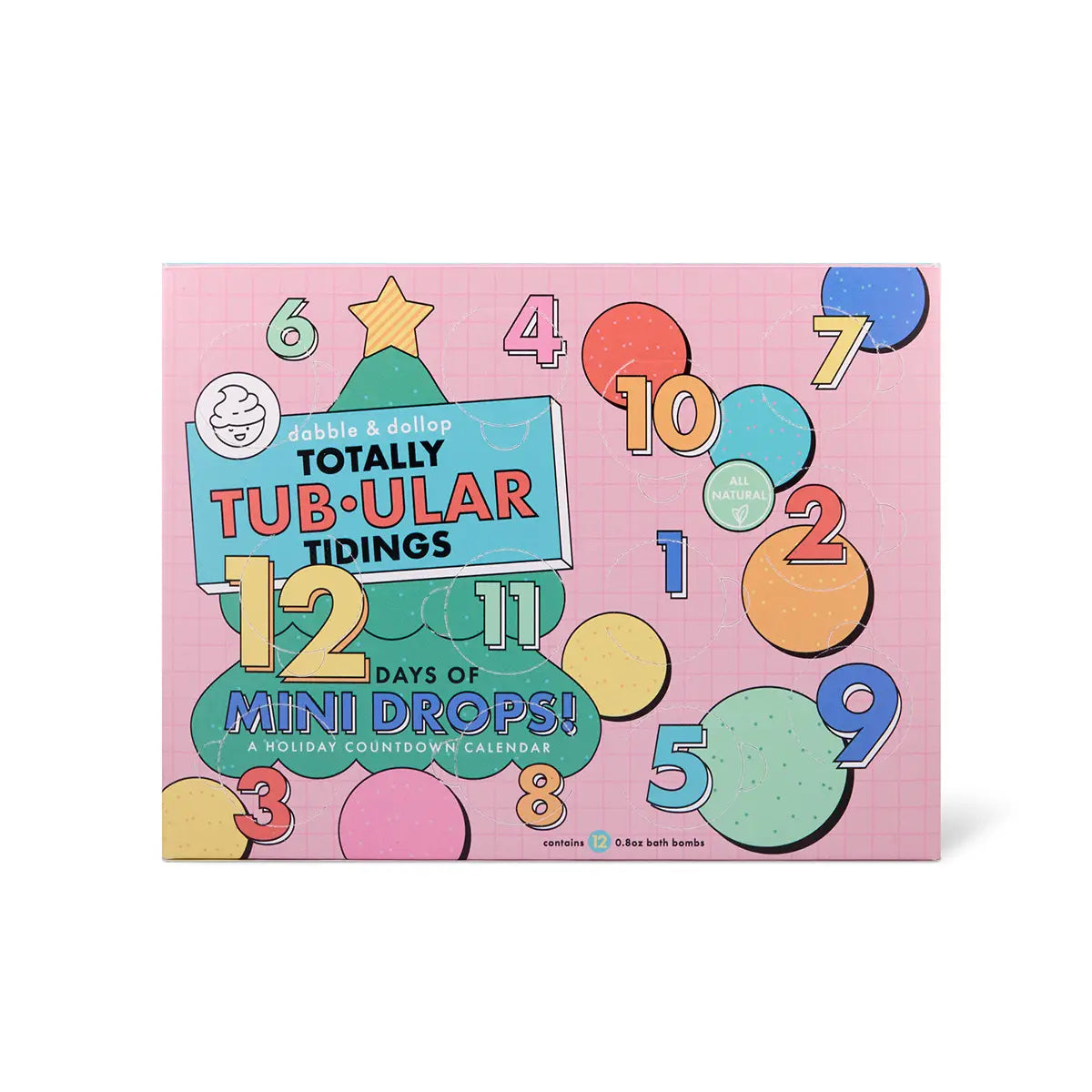 12 Days of Bath Bombs Advent Calendar by Dabble & Dollop
