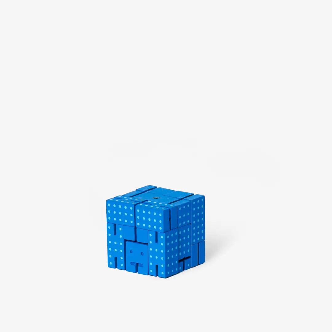 Micro Cubebot - Blue Dot by Areaware