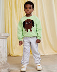 Doggie Chenille Sweatshirt by Mini Rodini