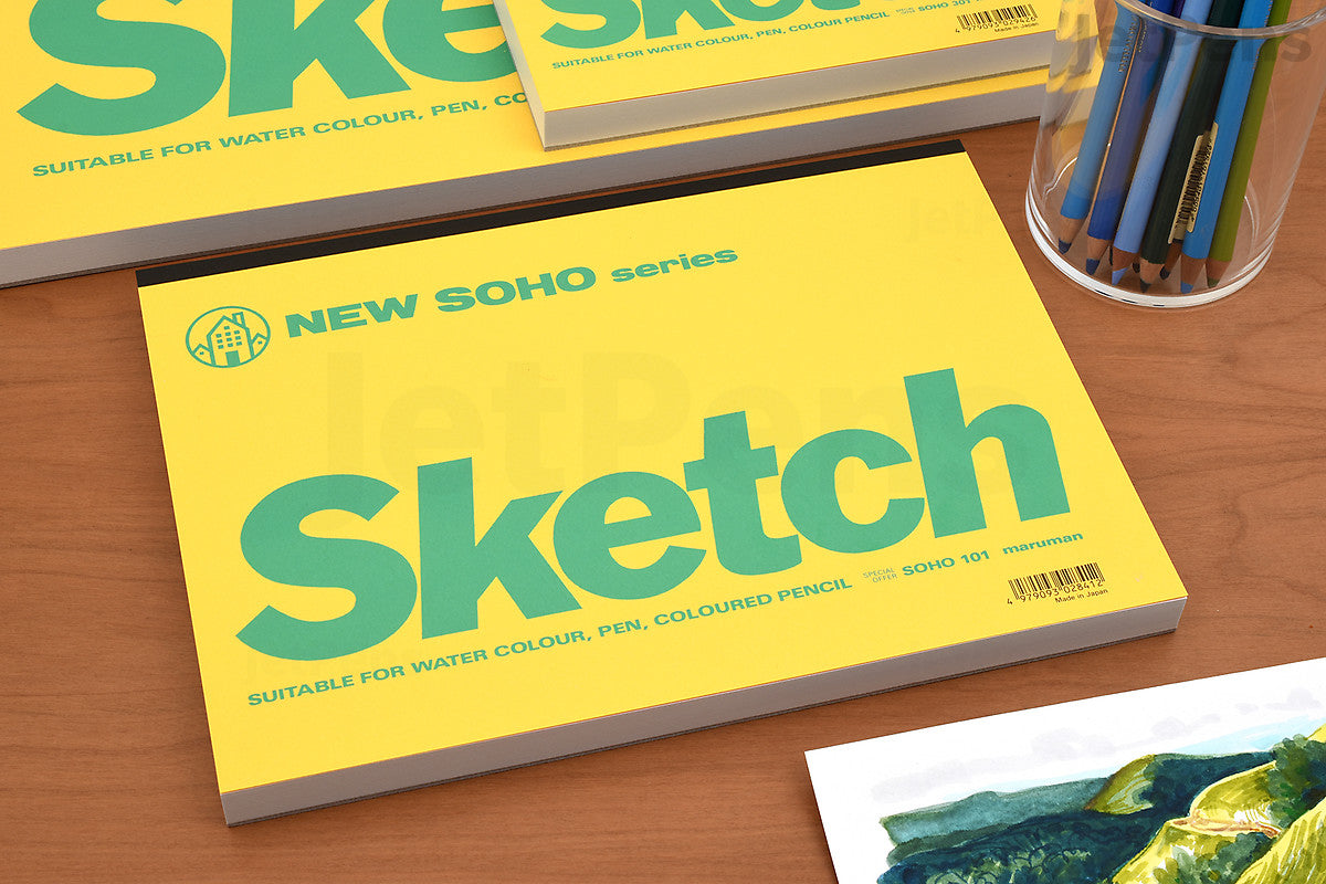 Soho 70 Page Sketch book by Maruman