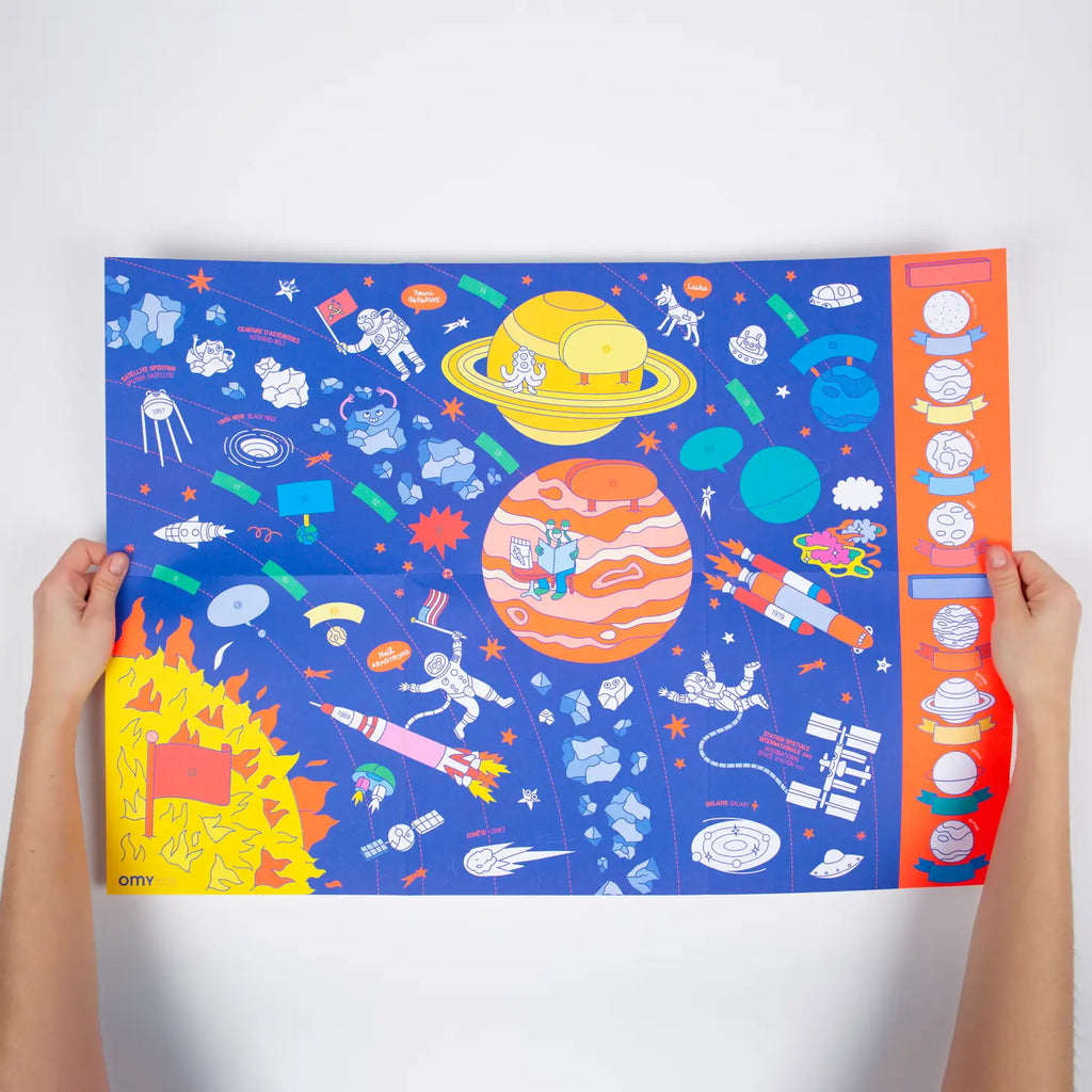 Solar System Poster OMY School by OMY