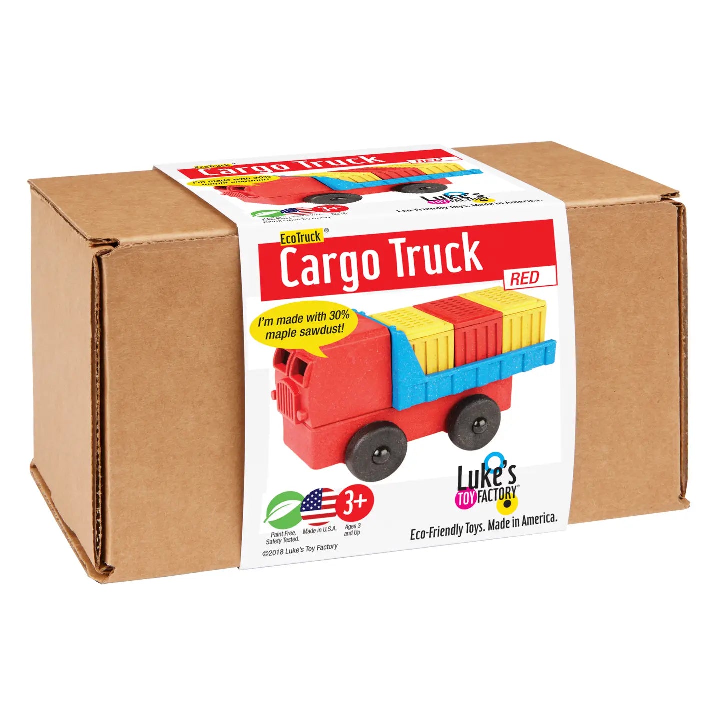 Cargo Truck by Luke's Toy Factory