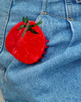 Tomato Hair Claw by Jenny Lemons