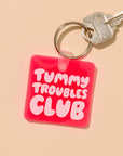 Tummy Troubles PVC Keychain by And Here We Are
