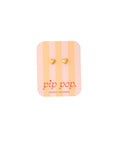 Bubble Heart Stud Earrings