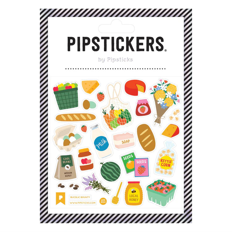 Bucolic Bounty Stickers by Pipsticks