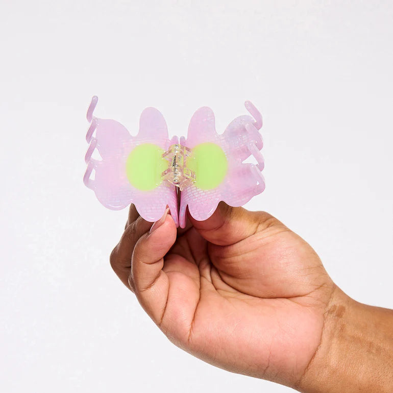 Flower Hair Claw in Shimmer by Chunks