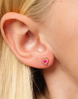 Radiant Heart Earrings