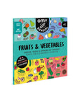 Fruits & Vegetables Sticker Poster by Omy