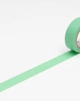 Matte Mint Green Washi Tape by MT Kamoi Kakoshi