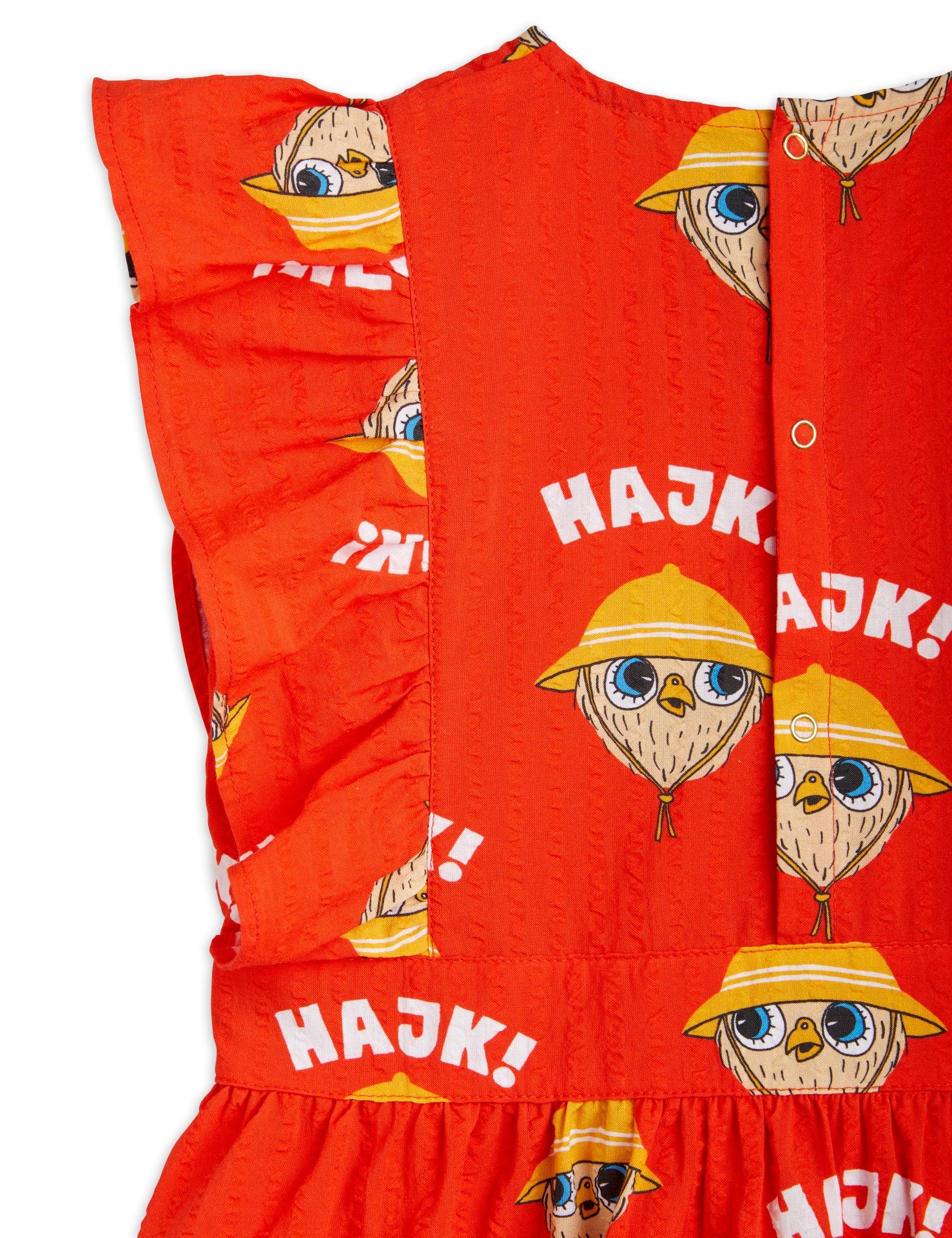 SALE Hike Woven Ruffle Dress by Mini Rodini