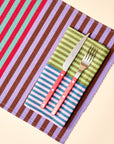 Dual Stripe Napkin Set