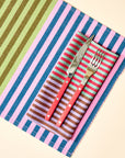 Dual Stripe Napkin Set