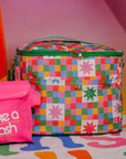 Checker Stars Cooler Bag by ban.dō