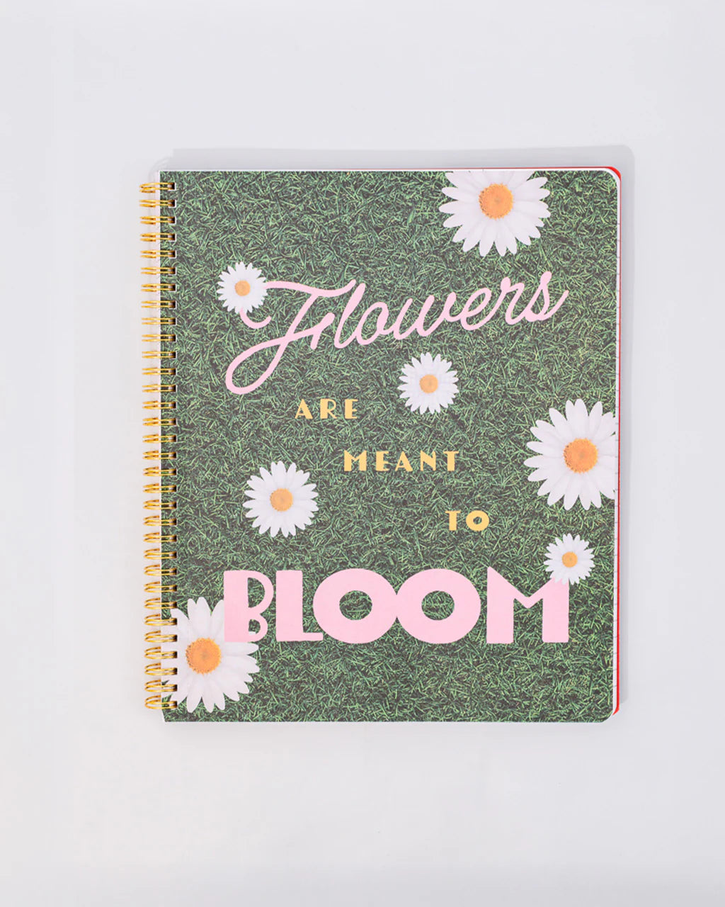 Floral Stripe Large Notebook by ban.dō