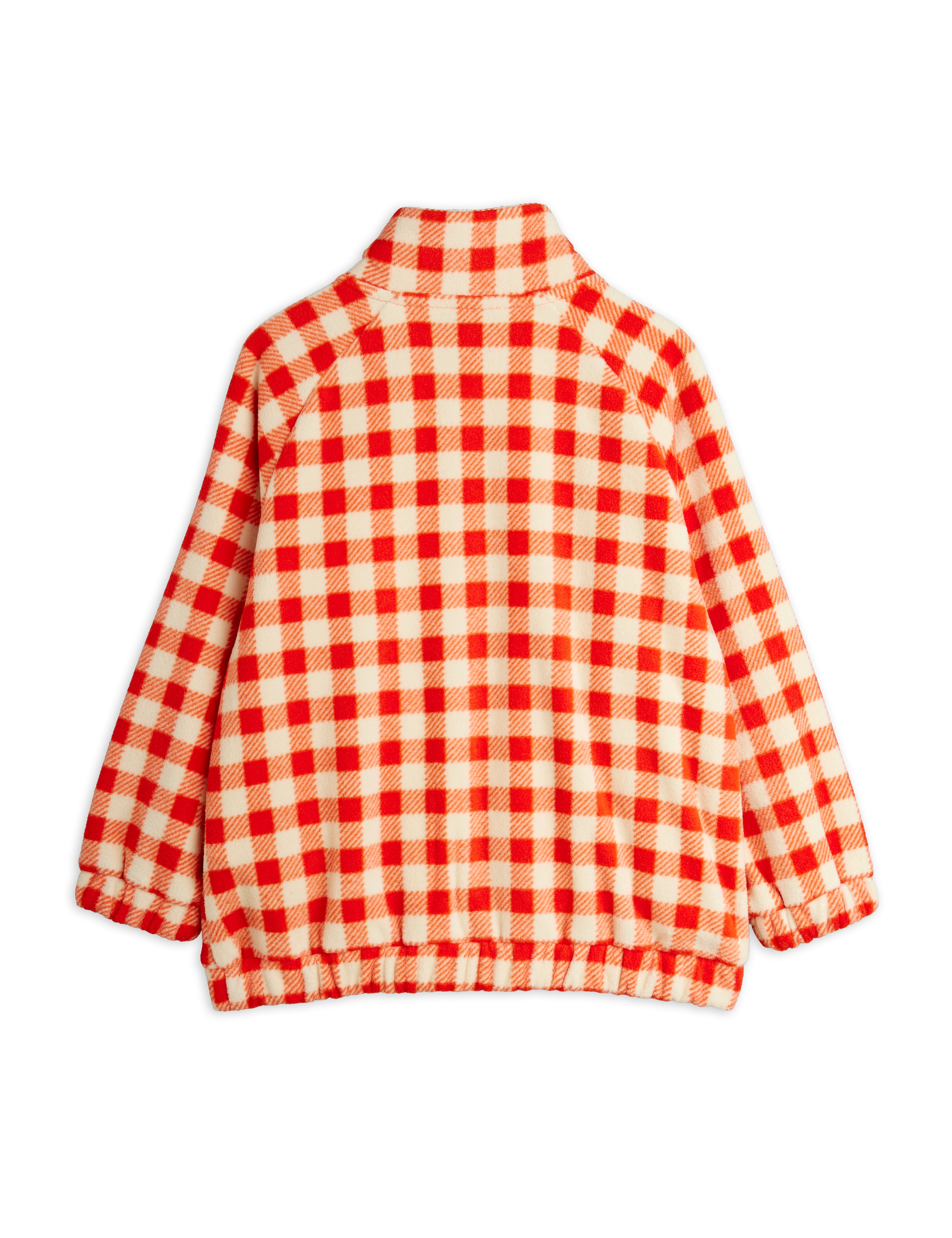 Gingham Fleece Jacket by Mini Rodini – Mochi Kids