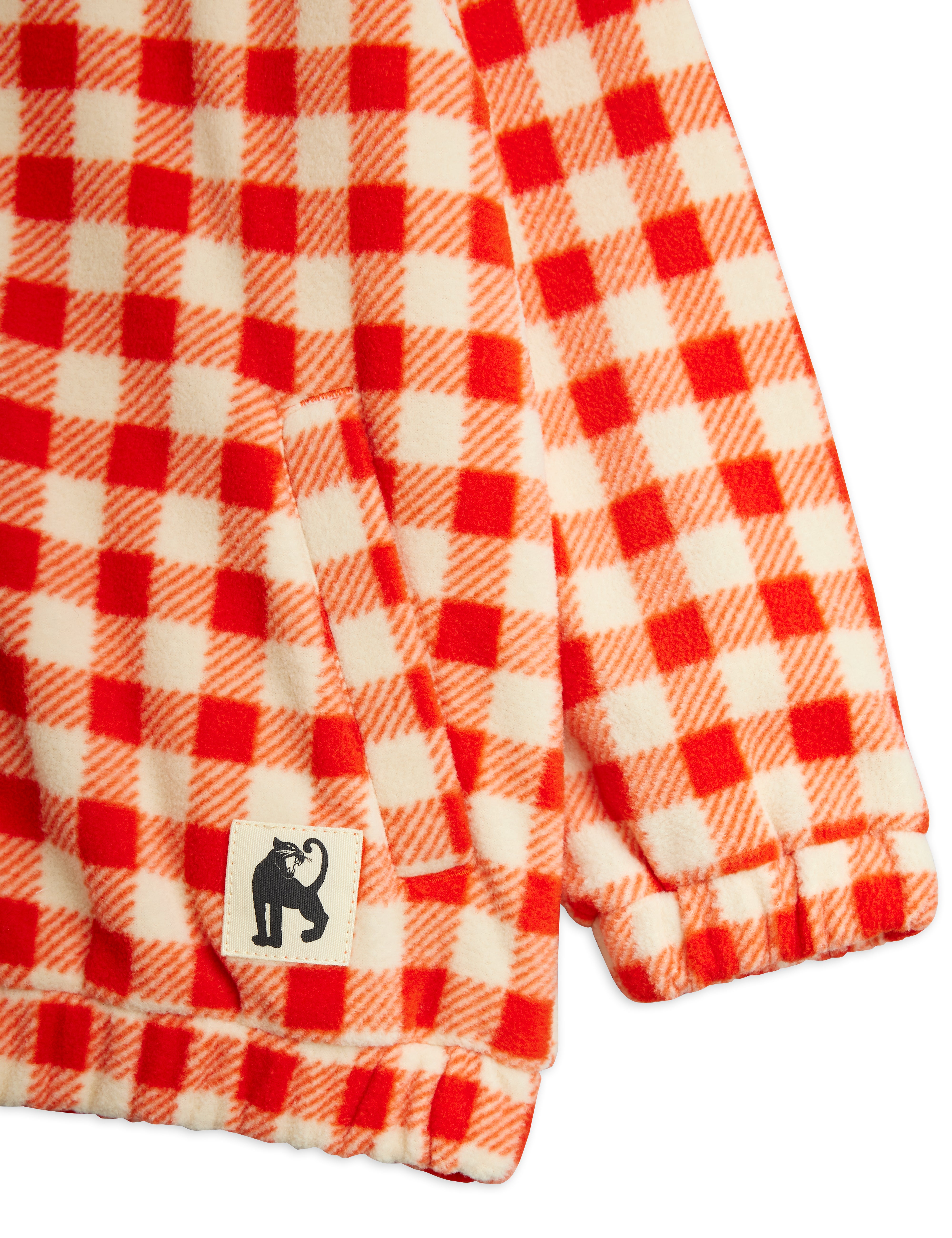 SALE Gingham Fleece Jacket – Mochi Kids