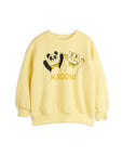 Panda & Cat Sweatshirt by Mini Rodini