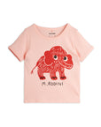 Pink Mammoth T-Shirt by Mini Rodini