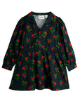 Lingonberries Woven Dress by Mini Rodini