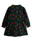 Lingonberries Woven Dress by Mini Rodini