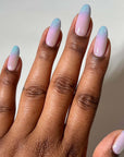 Blue & Pink Bisou Bisou Thermal Nail Polish