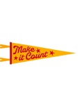 Make It Count Pennant