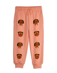 Pink Doggies Sweatpants by Mini Rodini
